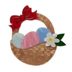 Shop Egg Hunter'S Hamper Brooch Brooches