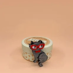 Store Elissa The Indie Cat Mini Brooch Brooches