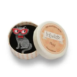 Store Elissa The Indie Cat Mini Brooch Brooches