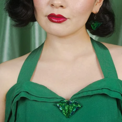 Sale Emerald Brooch Brooches
