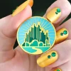 Cheap Emerald City Enamel Pin Enamel Pins