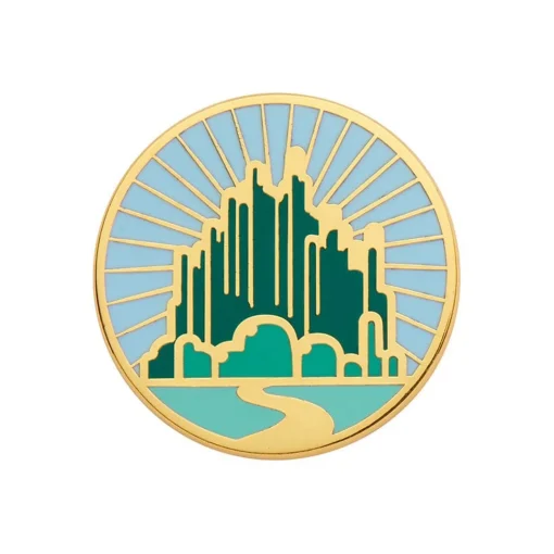 Cheap Emerald City Enamel Pin Enamel Pins