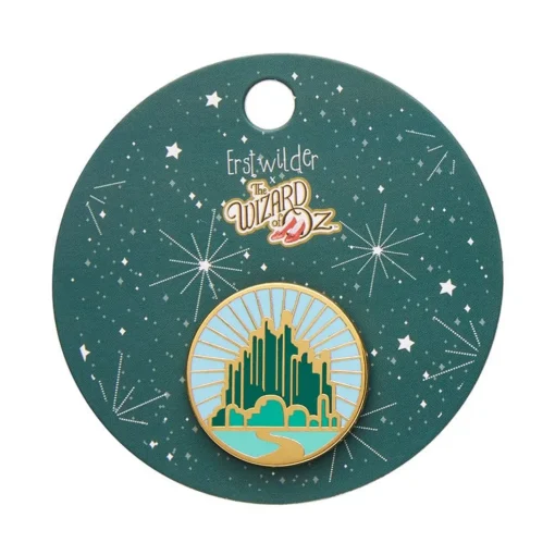 Cheap Emerald City Enamel Pin Enamel Pins