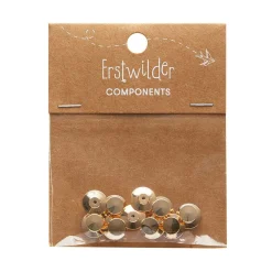 Cheap Enamel Pin Metal Locking Clasp 10-Pack - Gold Components
