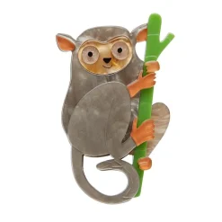 Best Sale Eyes Wide Open Tarsier Brooch Brooches