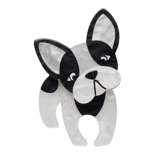 Fashion Fabian The French Bulldog Brooch Brooches