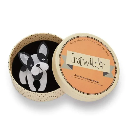 Fashion Fabian The French Bulldog Brooch Brooches