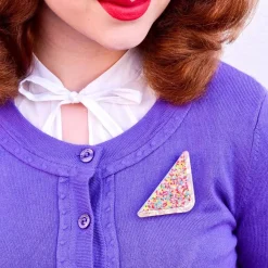 Store Fairy Bread Brooch Brooches