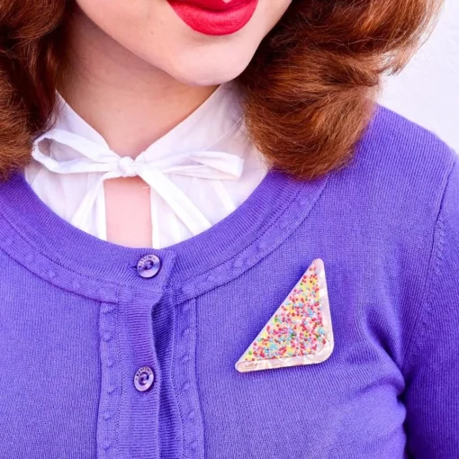 Store Fairy Bread Brooch Brooches