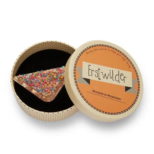 Store Fairy Bread Brooch Brooches
