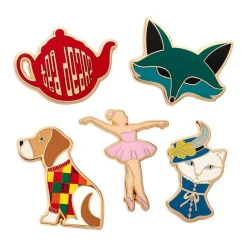 Cheap Fan Favourites Enamel Pin Pack - 5 Piece Enamel Pins