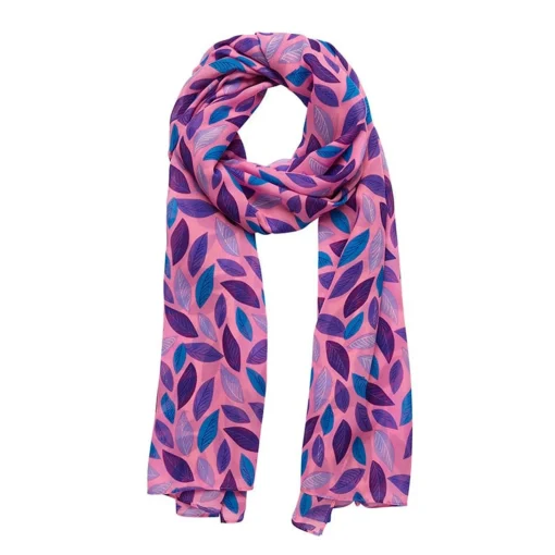 Sale Fastidious Foliage Large Neck Scarf Scarves