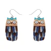 Shop Feather Dress Drop Earrings Earrings