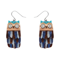 Shop Feather Dress Drop Earrings Earrings