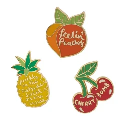 Best Sale Feelin' Peachy Enamel Pin Enamel Pins