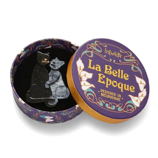 Cheap Feline Embrace Brooch Brooches