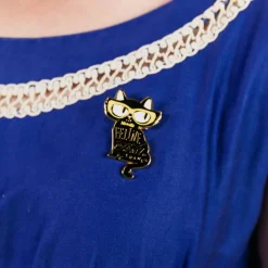 Online Feline Fine Enamel Pin Enamel Pins