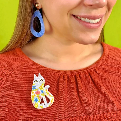 Best Sale Feline Florescence Brooch Brooches