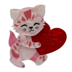 Fashion Feline The Love Brooch Brooches