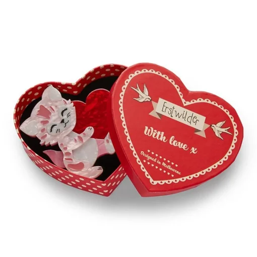 Fashion Feline The Love Brooch Brooches