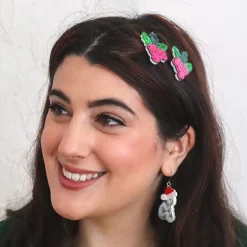 Discount Festive Foliage Hair Clips Set - 2 Piece Hair Clips & Claws