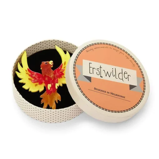 Cheap Fiery Fawkes Brooch Brooches