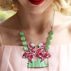 Store Flamboyant Flamingo Fair Necklace Necklaces