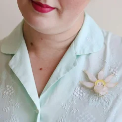 Sale Flannel Flower Brooch Brooches
