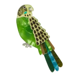 Discount Flossie The Budgie Brooch Brooches