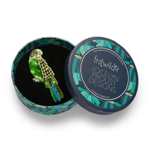 Discount Flossie The Budgie Brooch Brooches
