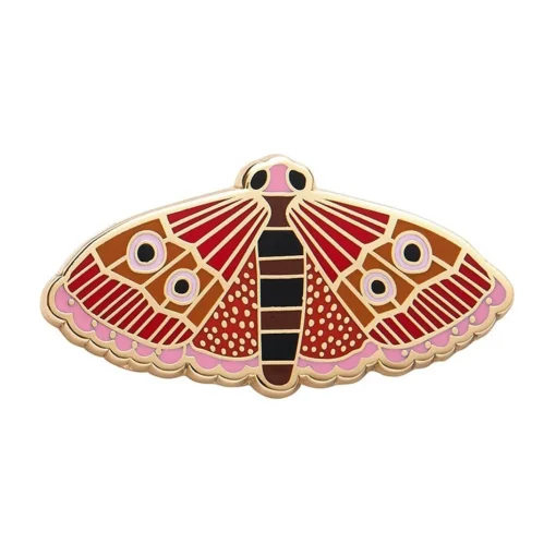 Fashion Fluttering Bogong Enamel Pin Enamel Pins