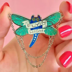 Store Flyin' High Enamel Pin Enamel Pins