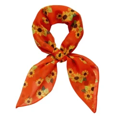 Best Follow The Sun Head Scarf Orange Scarves