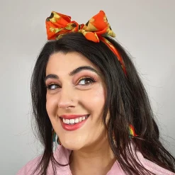 Best Follow The Sun Head Scarf Orange Scarves