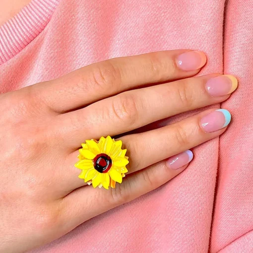 Sale Follow The Sun Statement Ring Rings