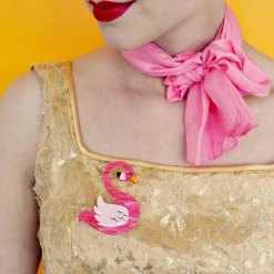 Discount Francie The Flamingo Brooch Brooches
