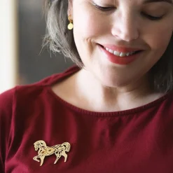 Outlet Friesian Fancy Perfume Brooch Brooches