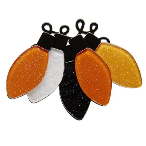 Fashion Fright Of The World Lights Brooch Brooches
