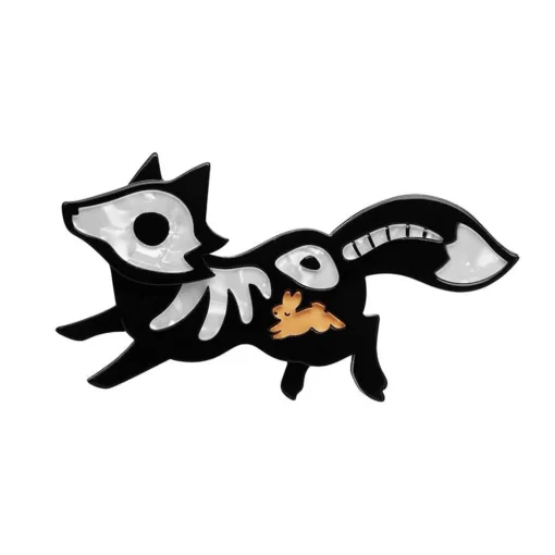Cheap Frightful Fox Brooch Brooches