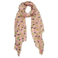 Store Fronds Of Fancy Monstera Large Neck Scarf Scarves