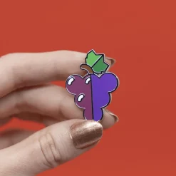Outlet Fruit Salad Grapes Enamel Pin Enamel Pins