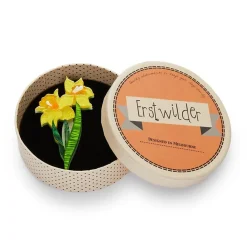 Store Garden Goddess Daffodil Brooch Brooches