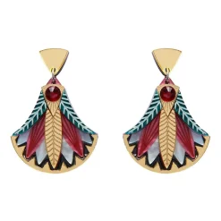 Shop Gift Of The Nile Papyrus Drop Earrings Earrings