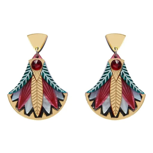 Shop Gift Of The Nile Papyrus Drop Earrings Earrings