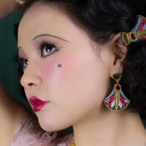 Shop Gift Of The Nile Papyrus Drop Earrings Earrings