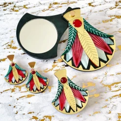 Flash Sale Gift Of The Nile Papyrus Mirror Compact Mirror Compacts
