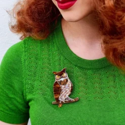 Hot Gillian The Giving Owl Brooch Brooches