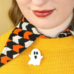 Discount Glitter Ghost Mini Brooch Brooches