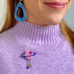 Best God Of Time Mini Brooch Brooches