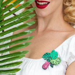 Sale Green Eyed Monster Brooch Brooches